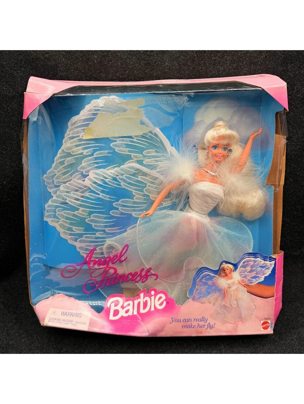 BARBIE ANGEL PRINCESS BARBIE DOLL VTG 1996 MATTEL